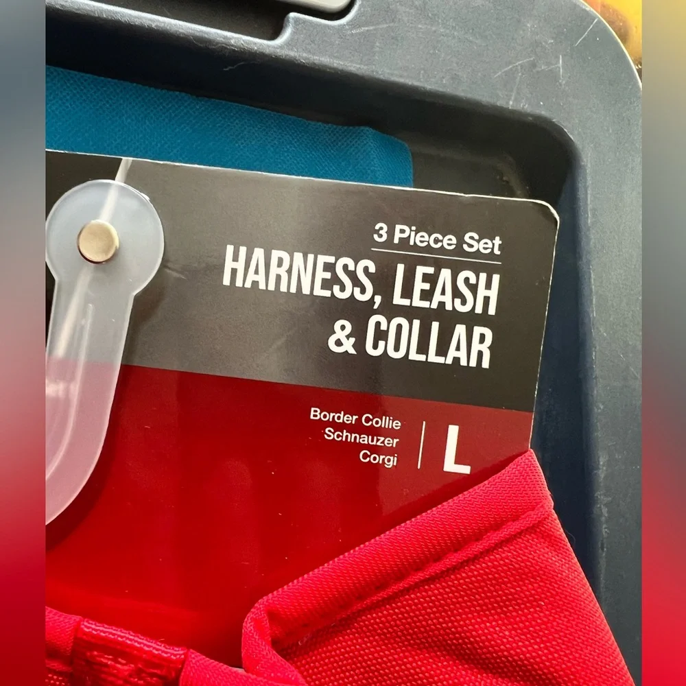 Coleman Red Pet Harness, Leash & Collar Set